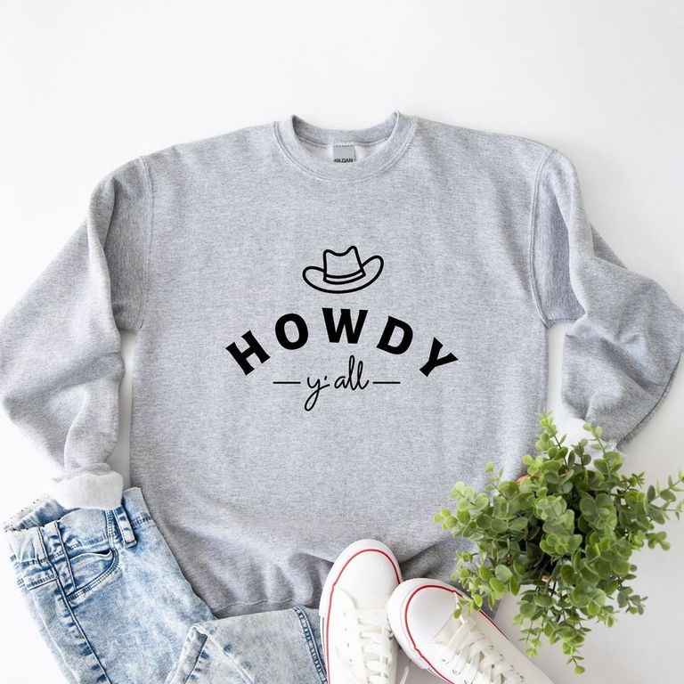 Howdy Y'all Hat | Sweatshirt