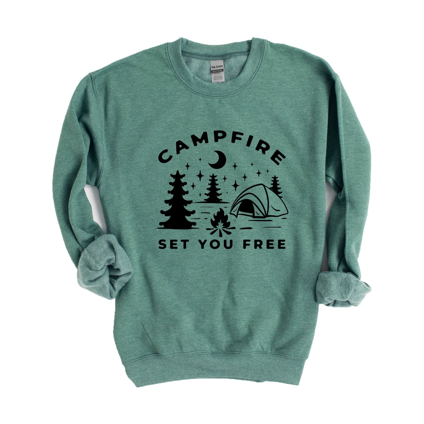 Campfire Set You Free | Sweatshirt