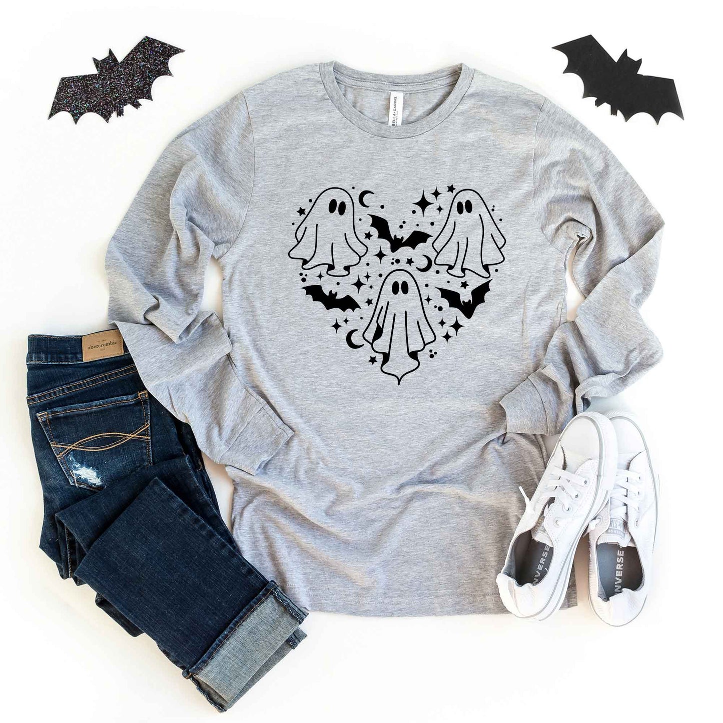 Ghosts Heart | Long Sleeve Crew Neck