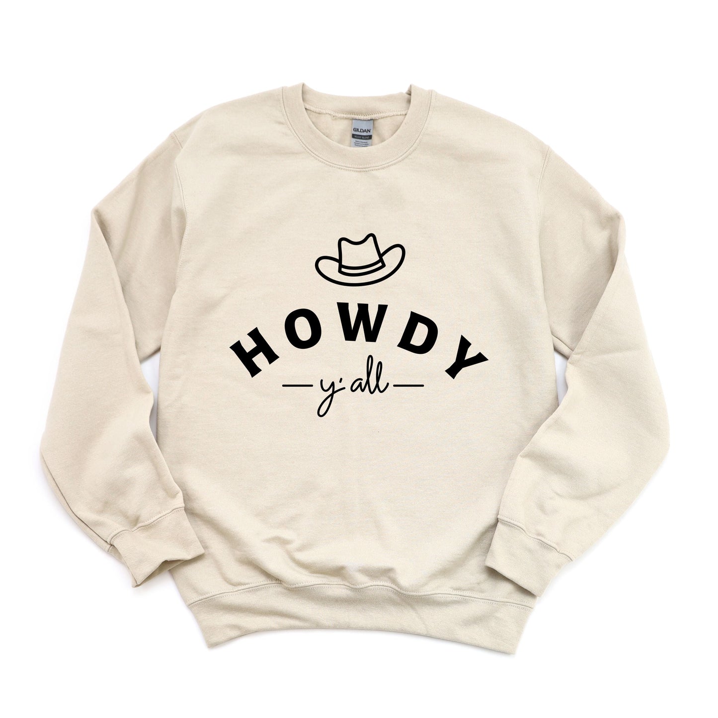 Howdy Y'all Hat | Sweatshirt