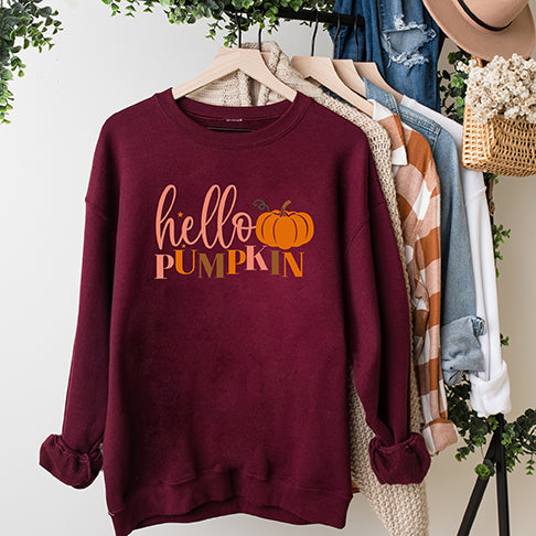 Hello Pumpkin Pumpkin | Sweatshirt