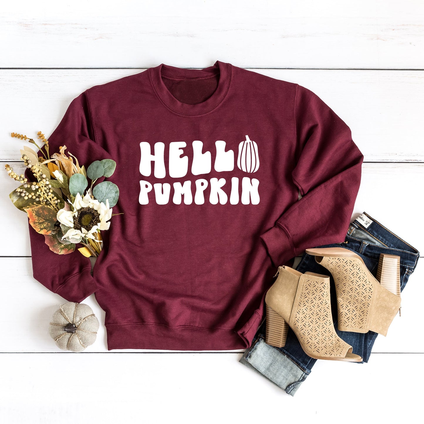 Hello Pumpkin Bold | Sweatshirt