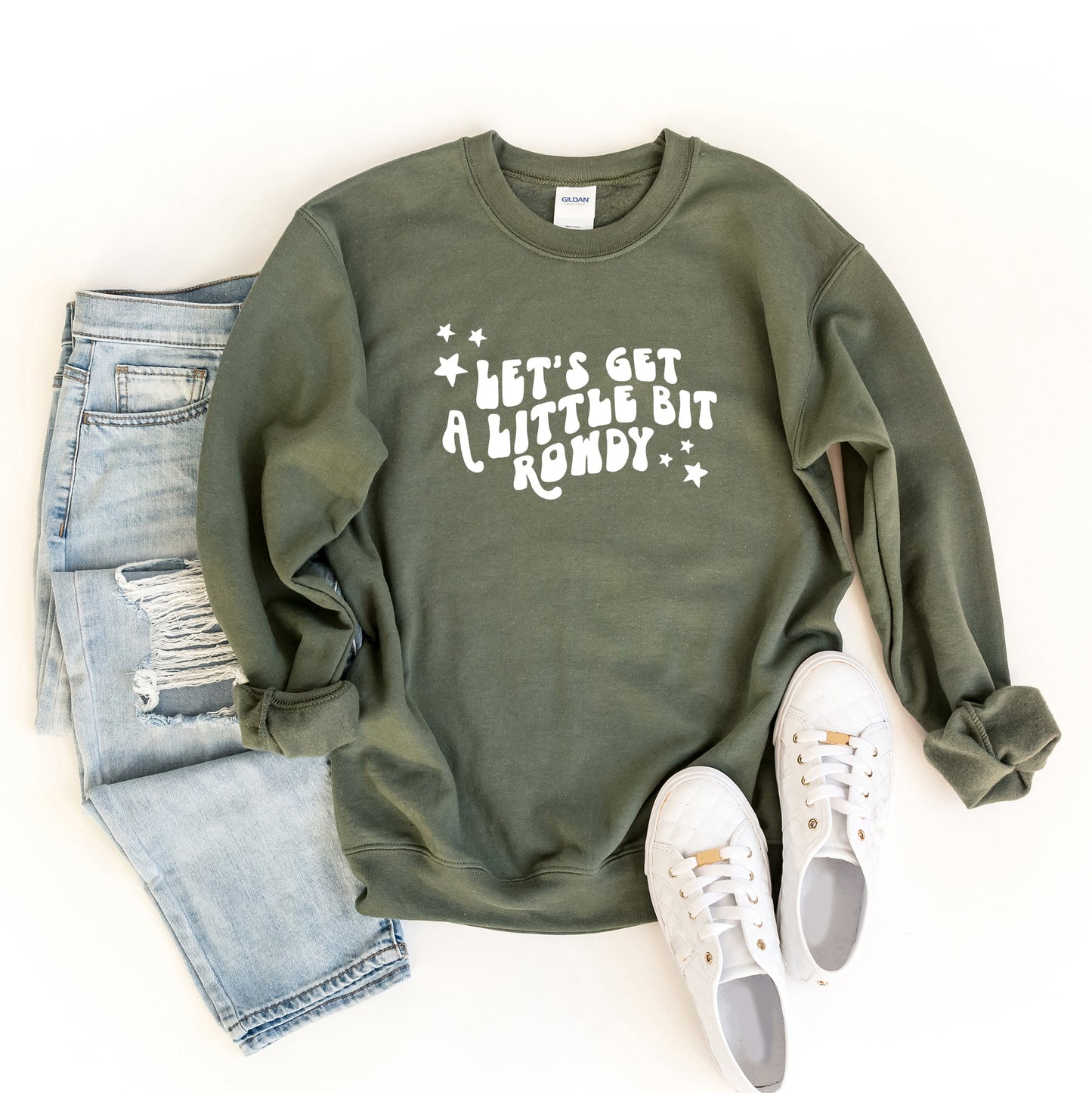 Little Bit Rowdy | Sweatshirt