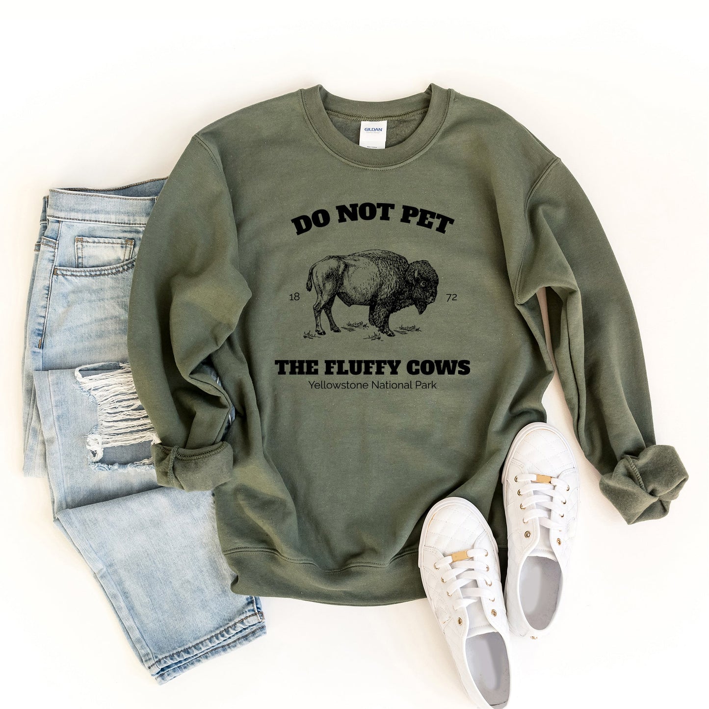 Yellowstone Fluffy Cows | Sweatshirt