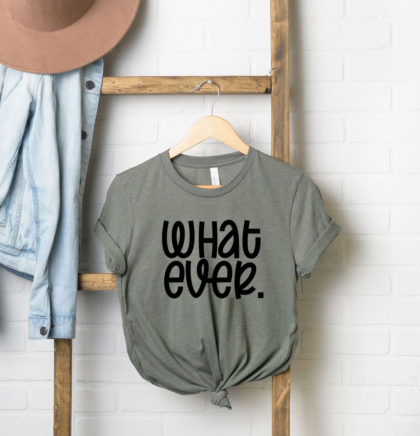 What Ever | Short Sleeve Crew Neck