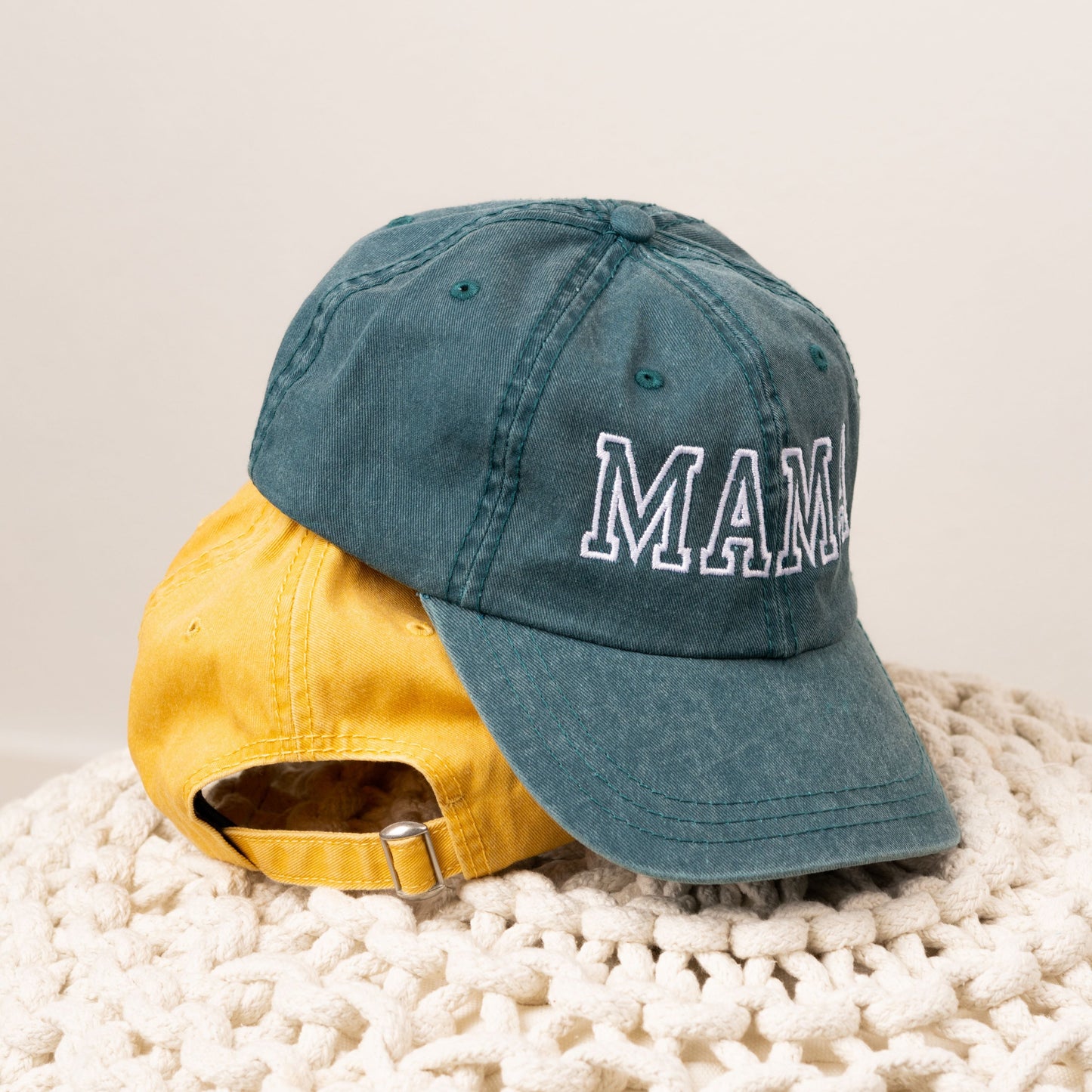 Embroidered Mama Outlined | Canvas Hat