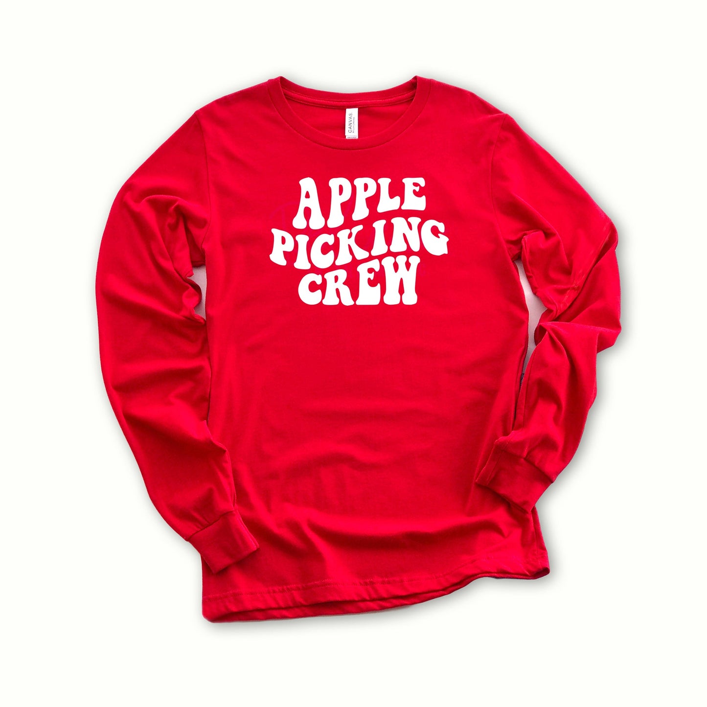 Apple Picking Crew Wavy | Long Sleeve Crew Neck