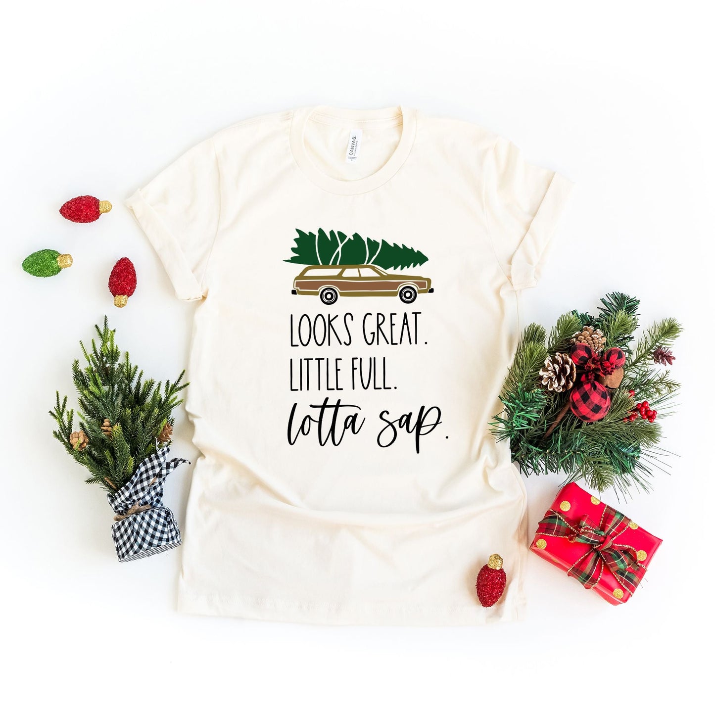 Looks Great Tree | Short Sleeve Crew Neck