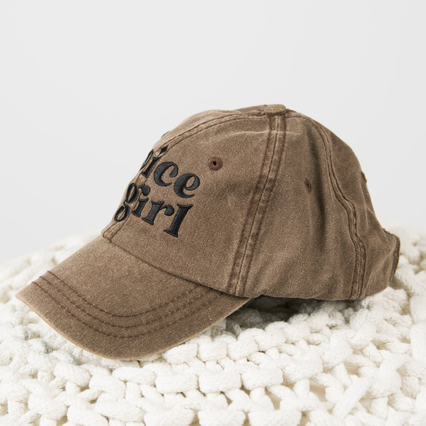 Embroidered Spice Girl | Canvas Hat