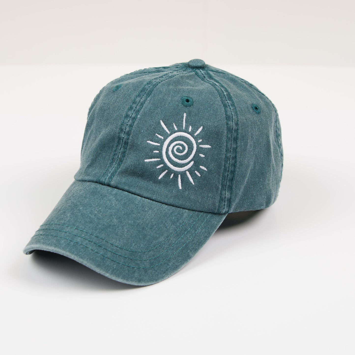 Embroidered Summer Sun | Canvas Hat