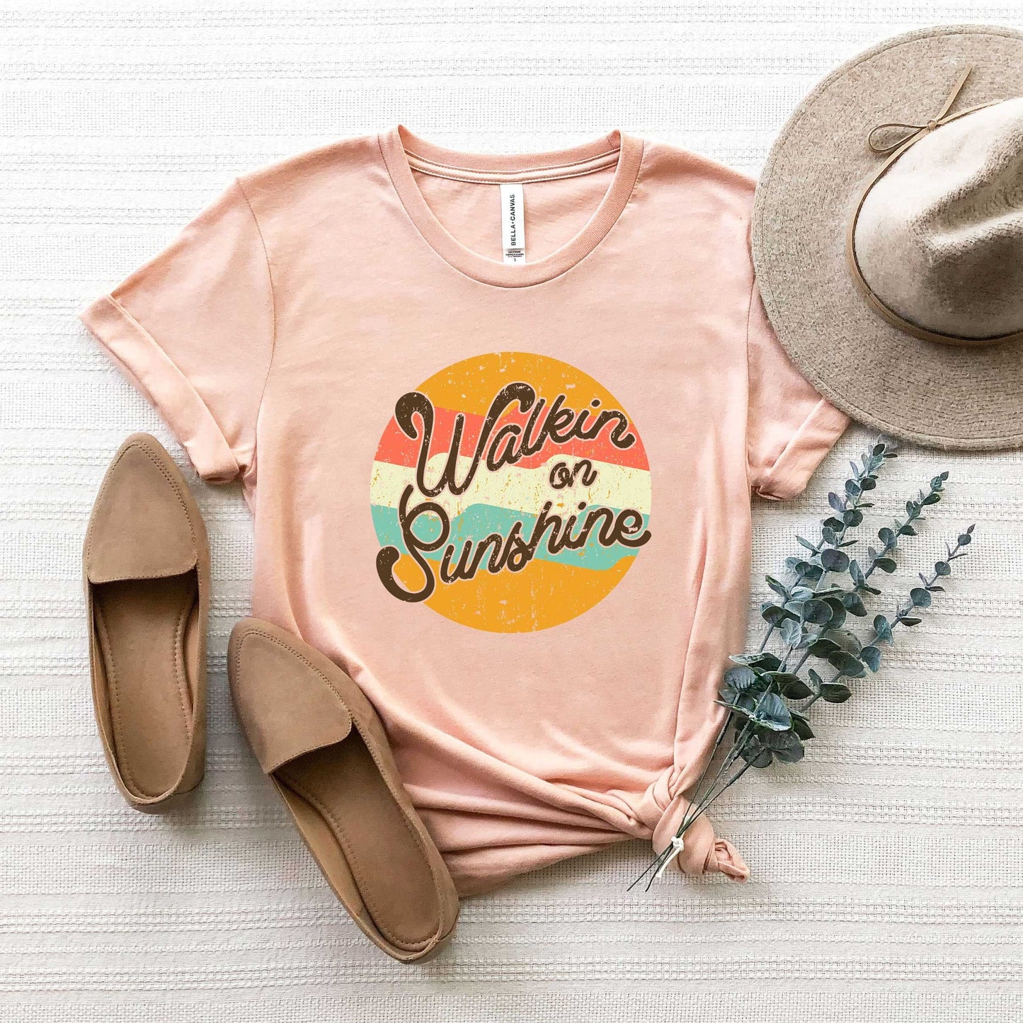 Walkin On Sunshine | SHORT SLEEVE CREW NECK