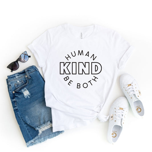 Human Kind Be Both | Short Sleeve Crew Neck