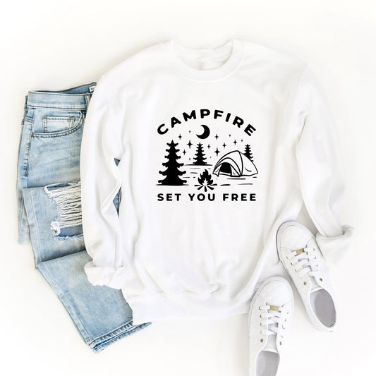 Campfire Set You Free | Sweatshirt