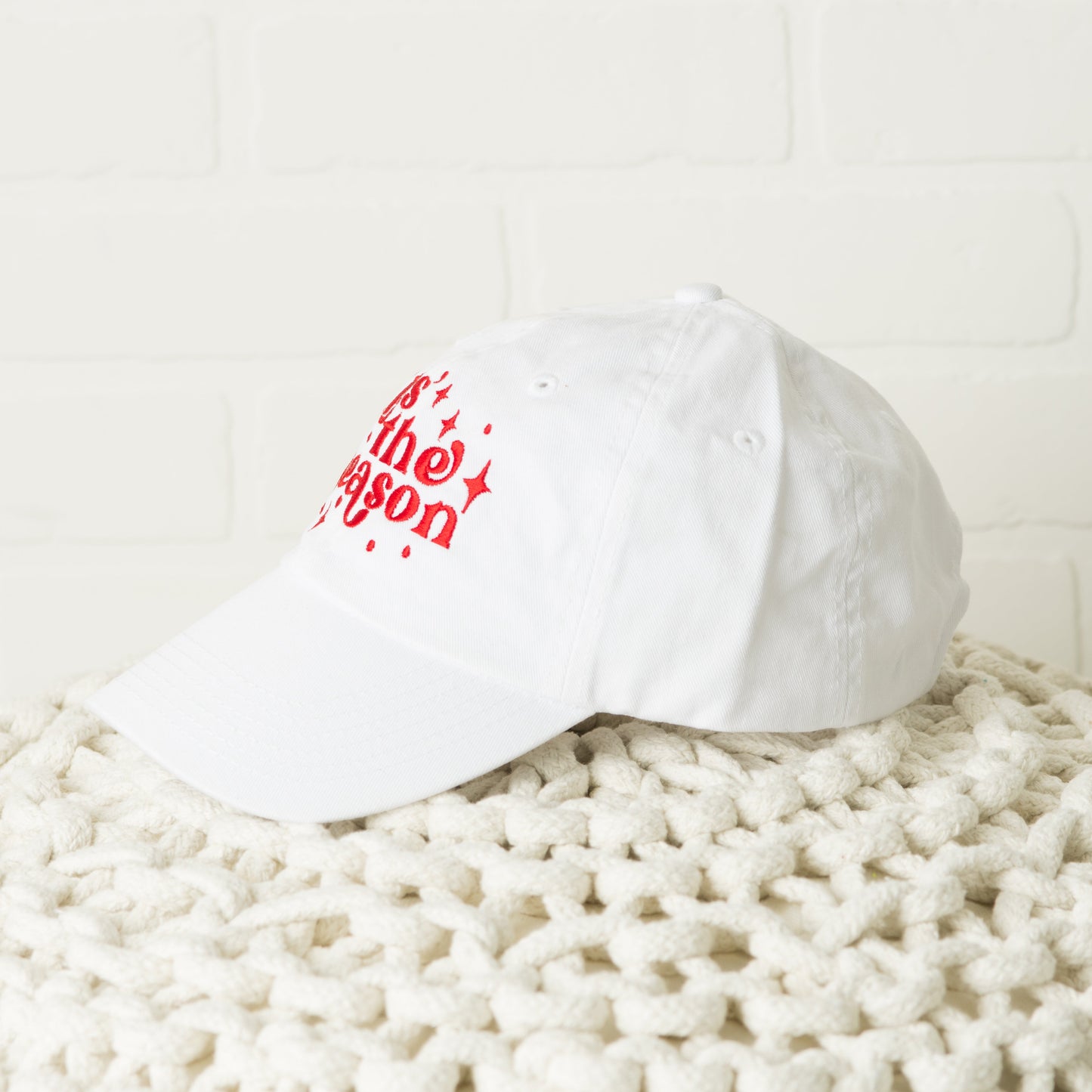 Whimsical Tis The Season | Canvas Hat