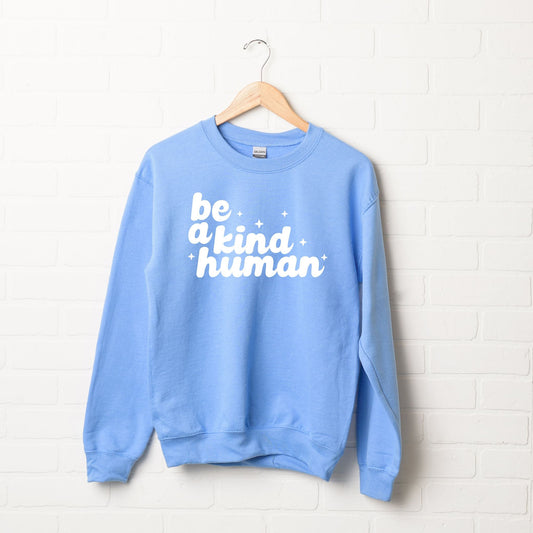 Be A Kind Human Stars | Sweatshirt