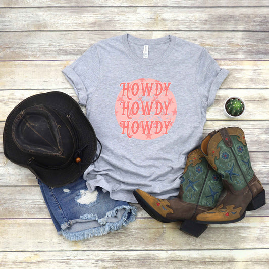 Vintage Howdy Circle | Short Sleeve Crew Neck