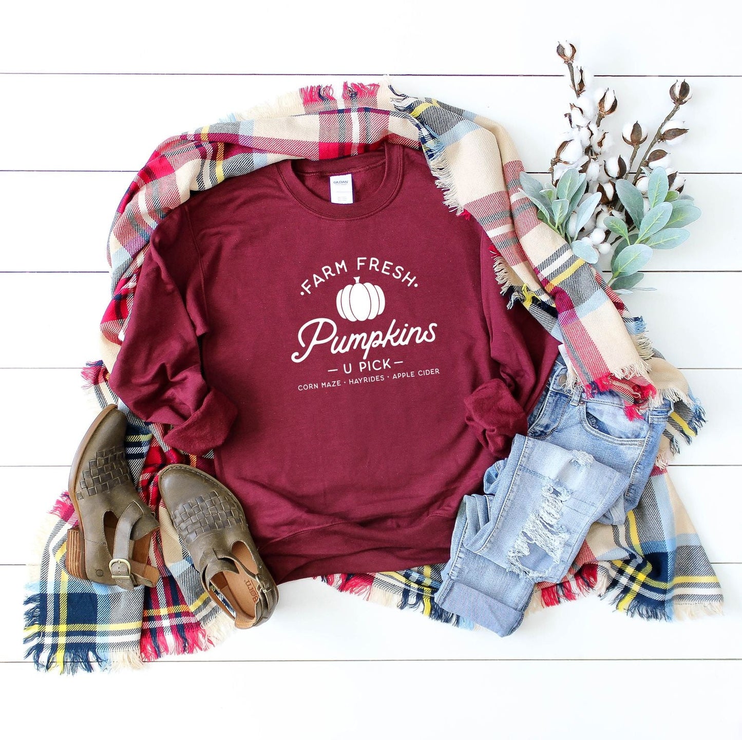 Farm Fresh Pumpkins | Sweatshirt