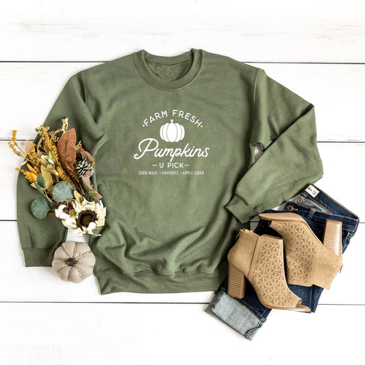 Farm Fresh Pumpkins | Sweatshirt