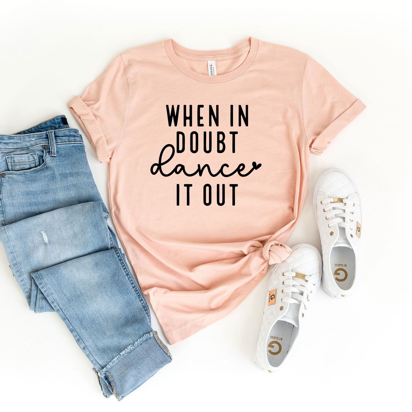 When In Doubt Dance It Out | Short Sleeve Crew Neck