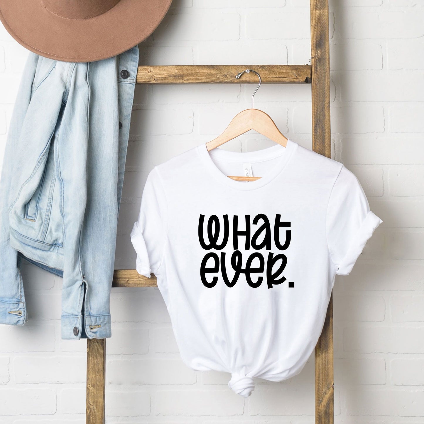 What Ever | Short Sleeve Crew Neck