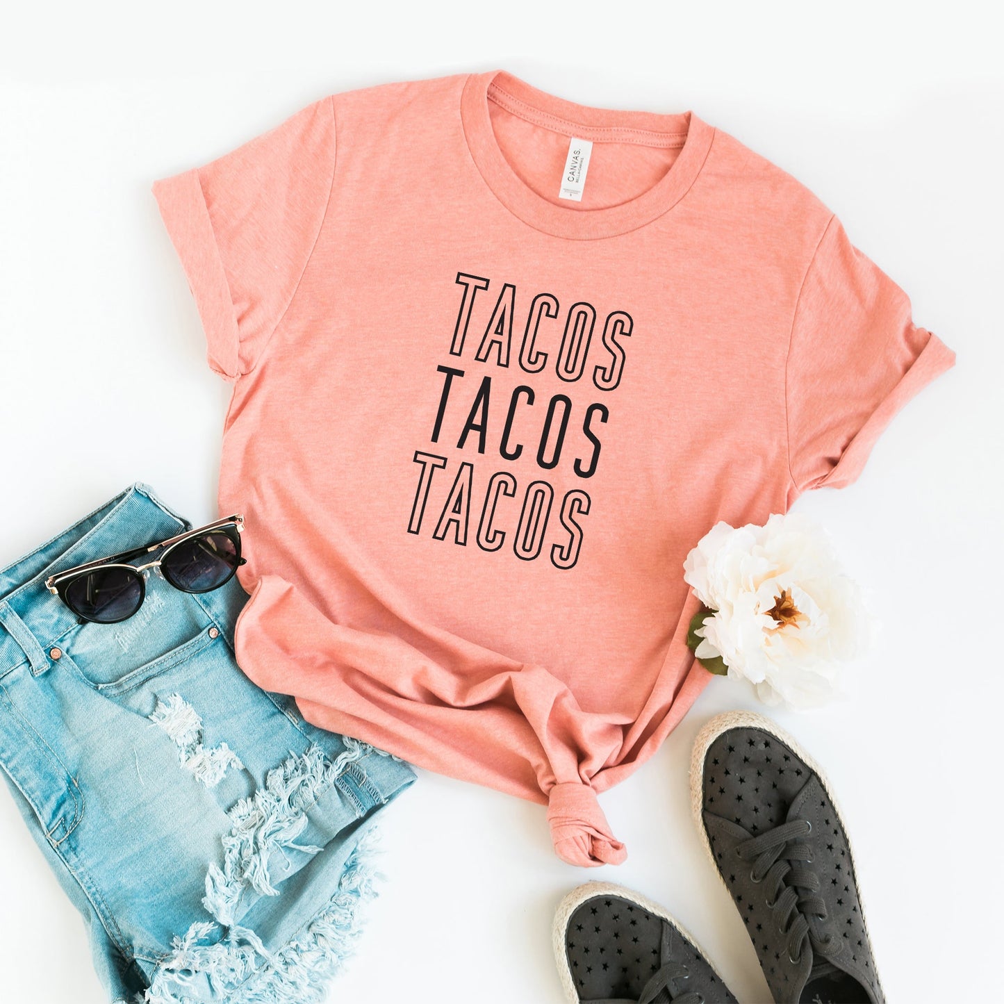 Tacos Tacos Tacos | Short Sleeve Crew Neck