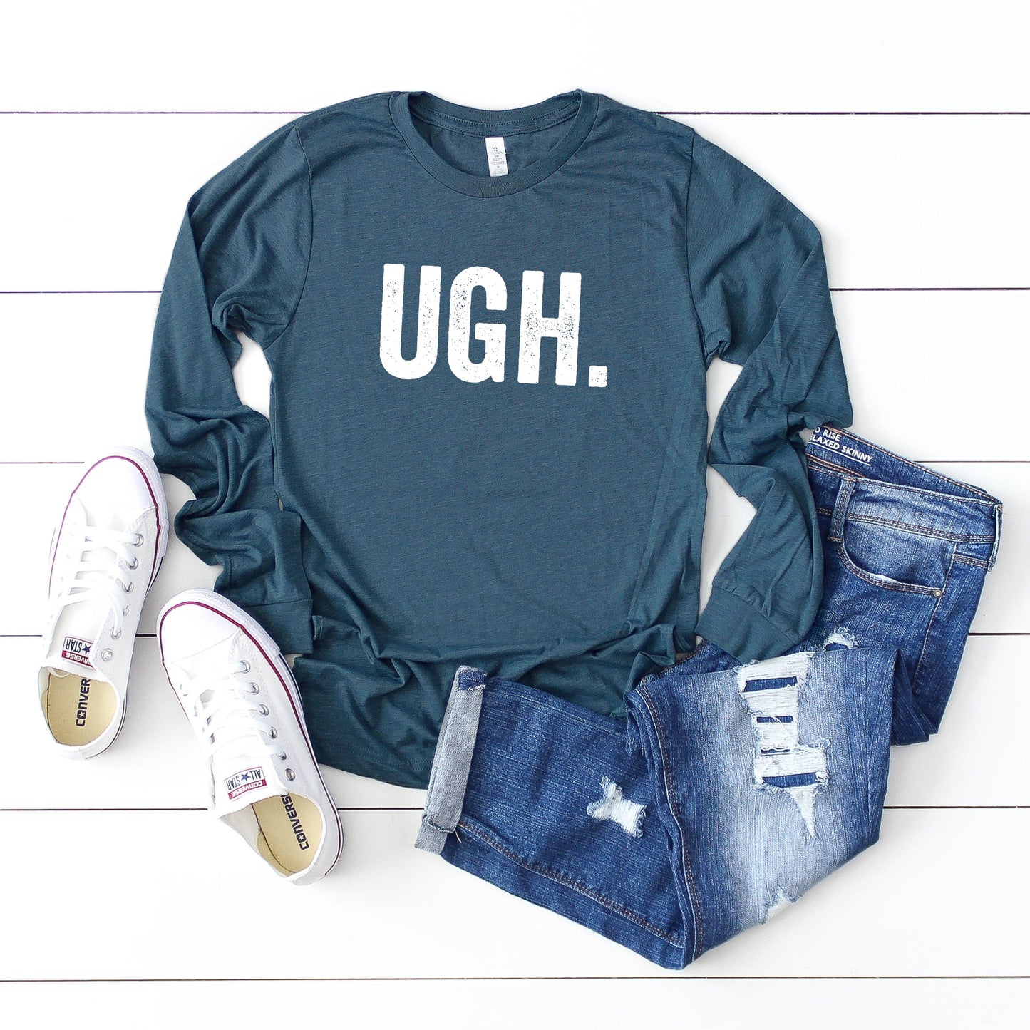 Ugh. | Long Sleeve Crew Neck