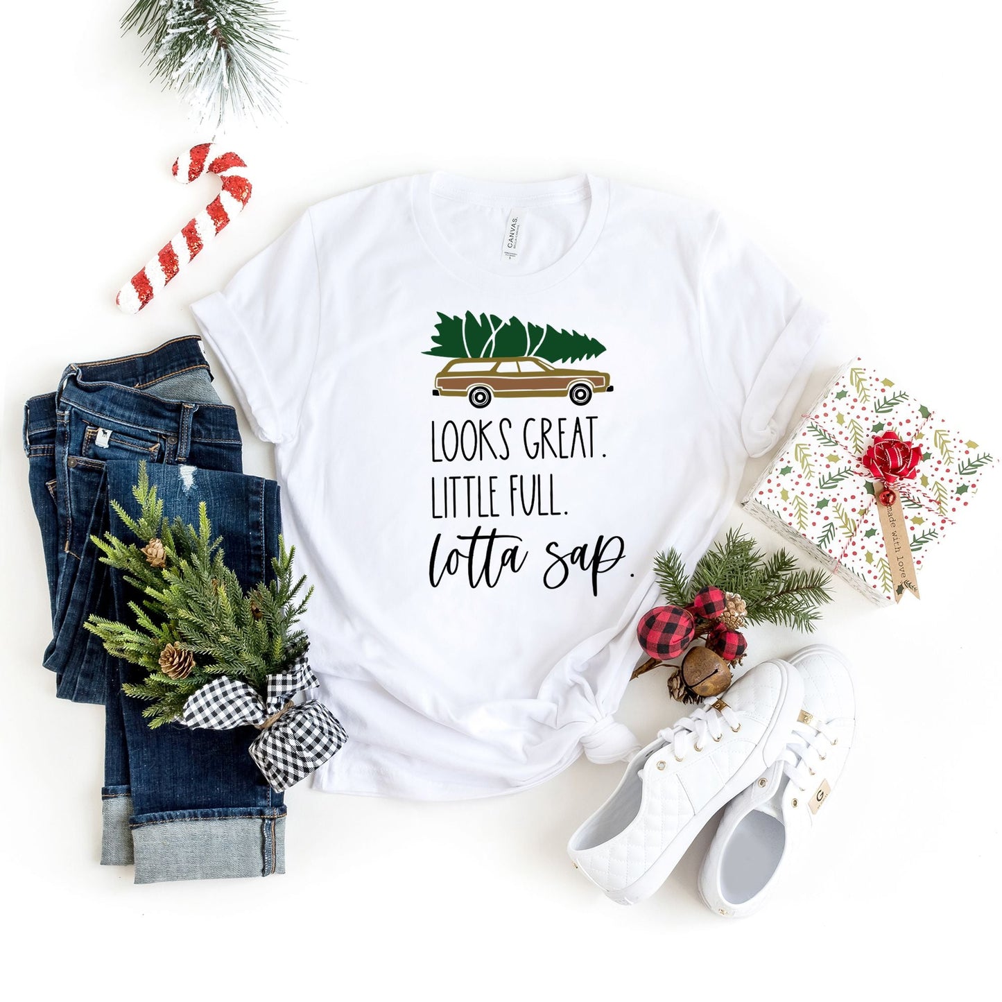 Looks Great Tree | Short Sleeve Crew Neck